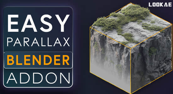 Blender插件-简易视觉差贴图生成器 Easy Parallax V1.0.0