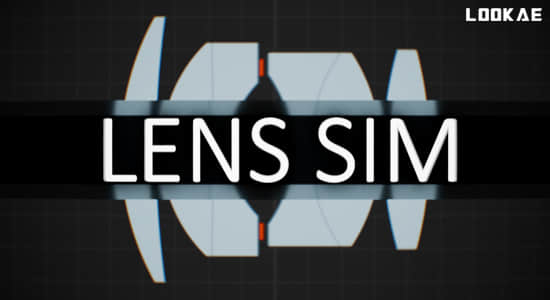 Blender插件-真实镜头光学色差畸变柔光虚焦效果 Lens Sim V2.0.0