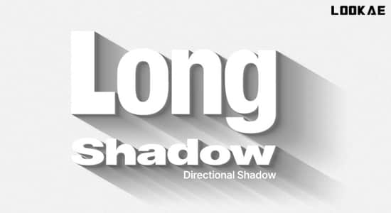 AE插件-超赞阴影长拖尾投影特效 LongShadow 2 v1.5 Win