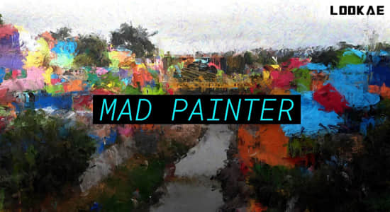 AE/PR插件-抽象梵高油画风格视觉特效 MAD PAINTER v1.1.0