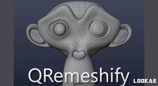 Blender插件-三维模型四边面拓扑工具 QRemeshify v1.1.0